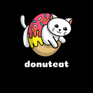 Donut Cat Design